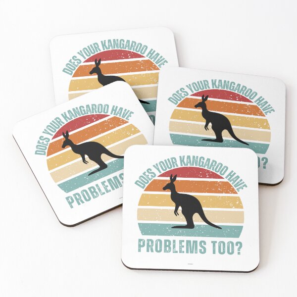 Item preview, Does Your Kangaroo Have Problems Too? – Funny Animal Humor T-Shirt designed and sold by StyledTDesigns.