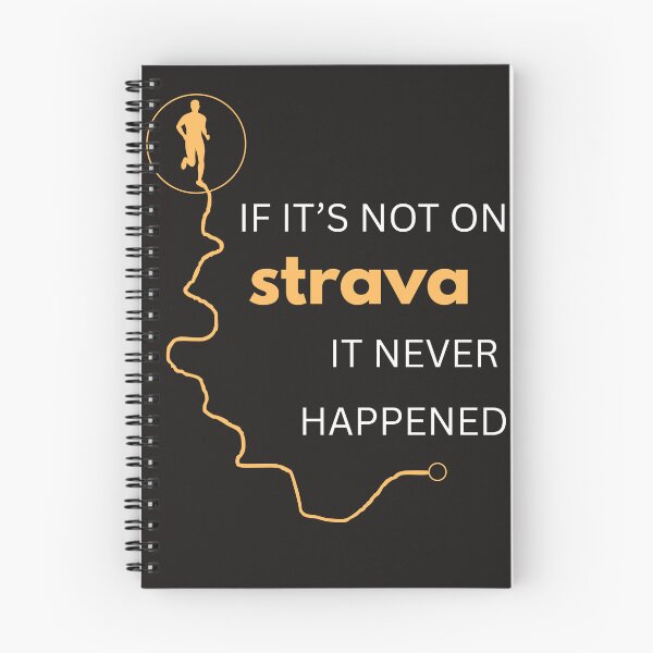 Item preview, If It’s Not On Strava It Never Happened Running T-Shirt designed and sold by GiggleDesign.