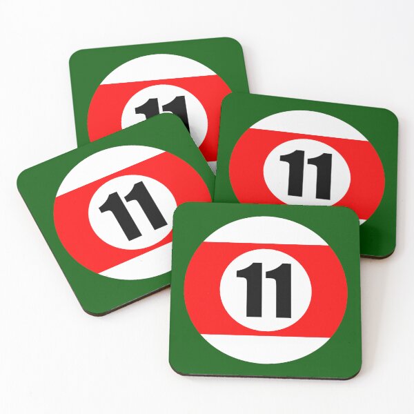Item preview, Number Eleven 11 Ball Design Logo Pool Billiards  designed and sold by Lartheviking.