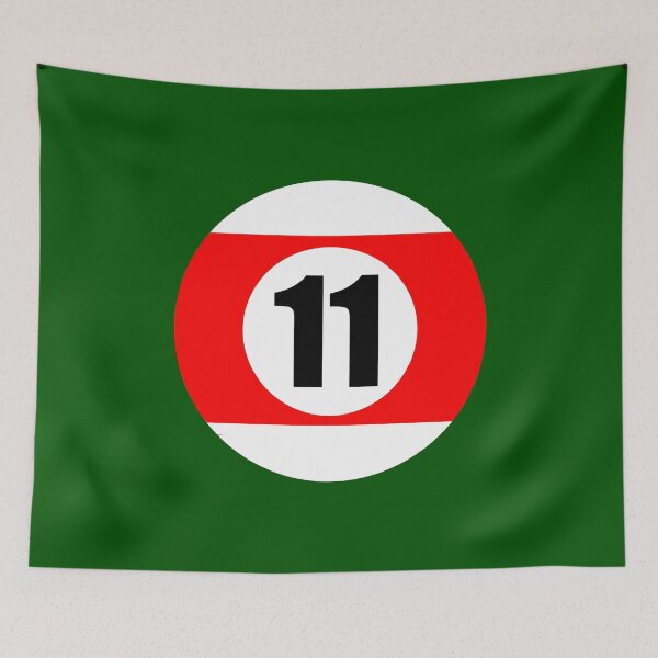 Item preview, Number Eleven 11 Ball Design Logo Pool Billiards  designed and sold by Lartheviking.
