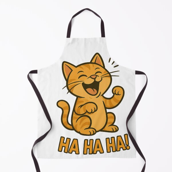Item preview, A hilarious cartoon cat bursting into laughter – pure joy in feline form! designed and sold by ChernivtsiSkoda.