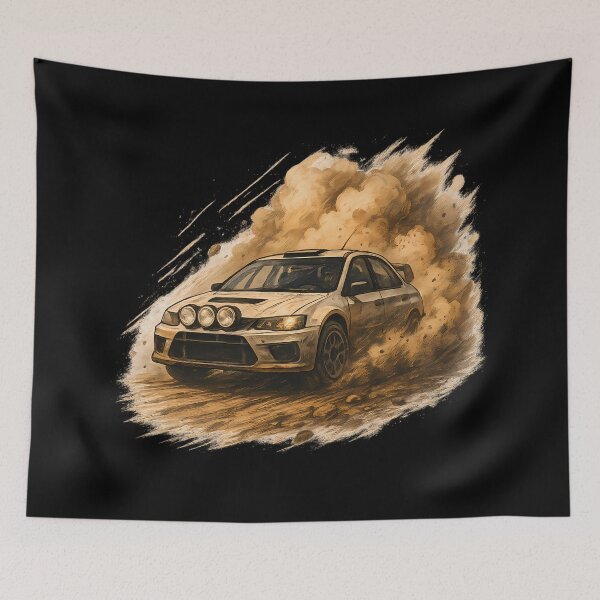Item preview, Rally Dust Storm – Racing Power Art designed and sold by ArcadiaSilence.