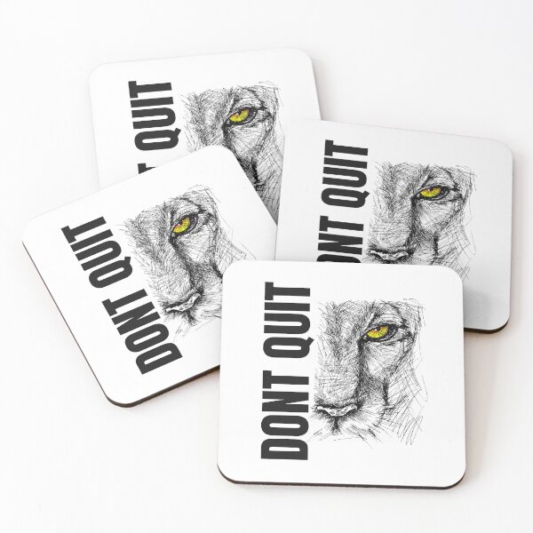 Item preview, DONT QUIT designed and sold by DoodleImprints.