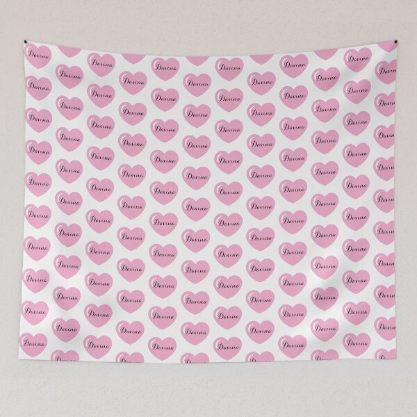 Item preview, Davina name with Pink Heart  designed and sold by Monika Howarth.