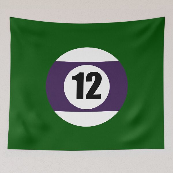 Item preview, Number Twelve 12 Ball Design Logo Pool Billiards  designed and sold by Lartheviking.