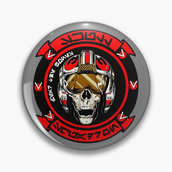 Item preview, Red Leader Skull Squadron designed and sold by Imaginary Ink.