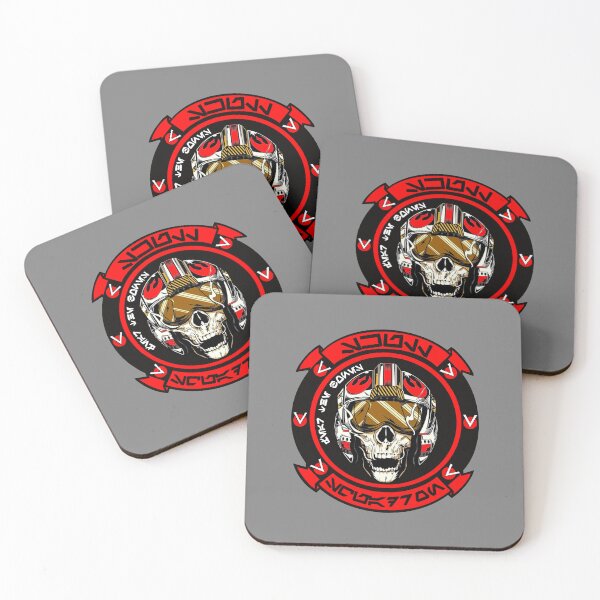 Item preview, Red Leader Skull Squadron designed and sold by Imaginary Ink.