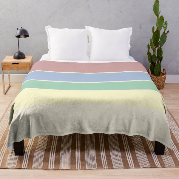 Item preview, Pastel 70s Vintage Retro Stripes designed and sold by Deutschic.