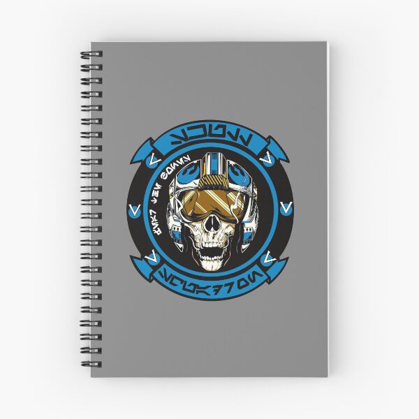 Item preview, Blue Leader Skull Squadron designed and sold by Imaginary Ink.