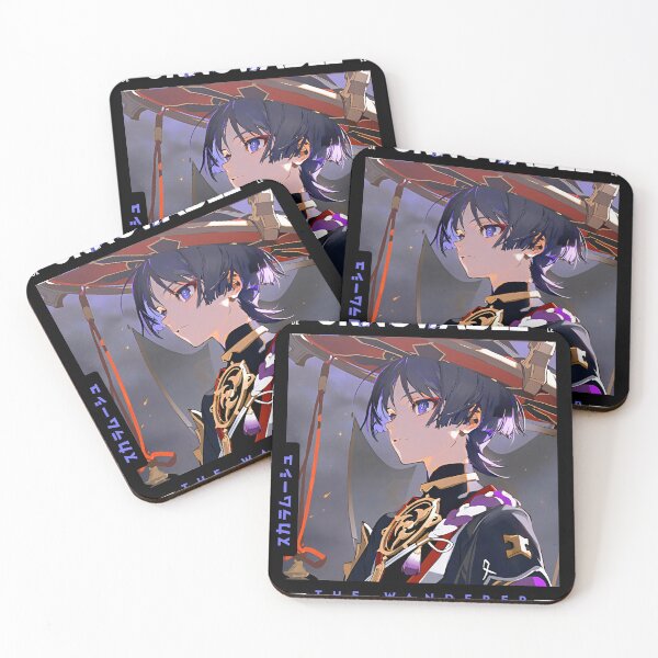 Item preview, Scaramouche Genshin Impact: Drifter's Ballad designed and sold by NarwhalXV.