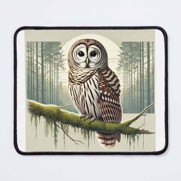 Item preview, Barred Owl One designed and sold by KenmoreRd.