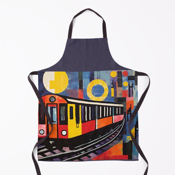 Item preview, Bauhaus Reverie- Street Art Chronicles and Impressionist Hues in the Kaleidoscopic Dreams of the City’s Colorful and Innovative Metro designed and sold by OlfactoART Studio.