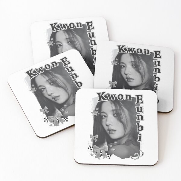 Item preview, Kwon Eun-bi Kpop Solo Artist Black and White Collage Digital Art Portrait designed and sold by AJUNICE STUDIO.