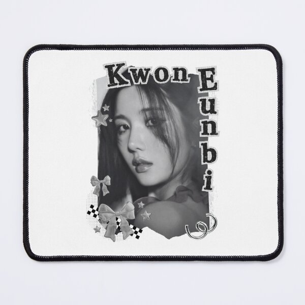 Item preview, Kwon Eun-bi Kpop Solo Artist Black and White Collage Digital Art Portrait designed and sold by AJUNICE STUDIO.