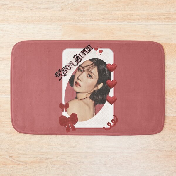 Item preview, Kwon Eun-bi Korean Solo Artist Card Red Aesthetic Collage Design designed and sold by AJUNICE STUDIO.
