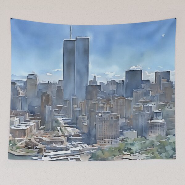 Item preview, The Manhattan Gateway designed and sold by RCWatercolours.
