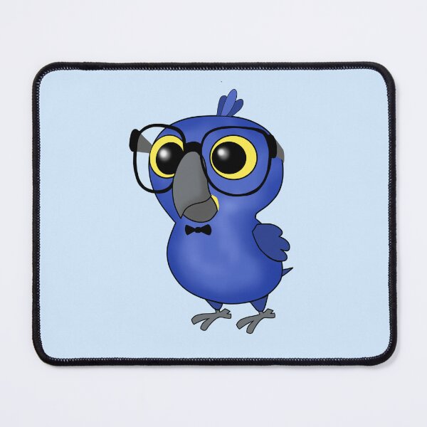 Item preview, Nerdy Birdy: Hyacinth Macaw designed and sold by VivianRosalee.
