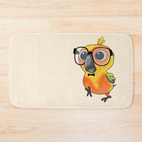 Item preview, Nerdy Birdy: Sun Conure designed and sold by VivianRosalee.