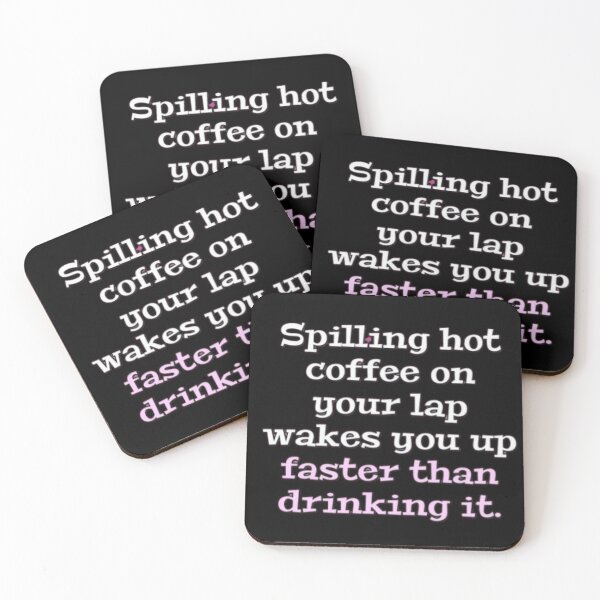 Item preview, Coffee wake up call funny quote designed and sold by FQFUNNYQUOTES.