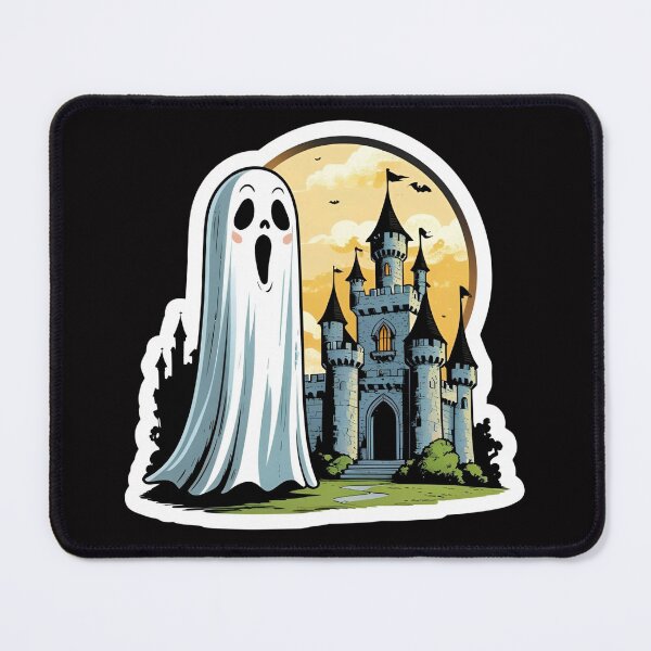 Item preview, GHOST AND CASTLE ILLUSTRATION designed and sold by infinitearte.