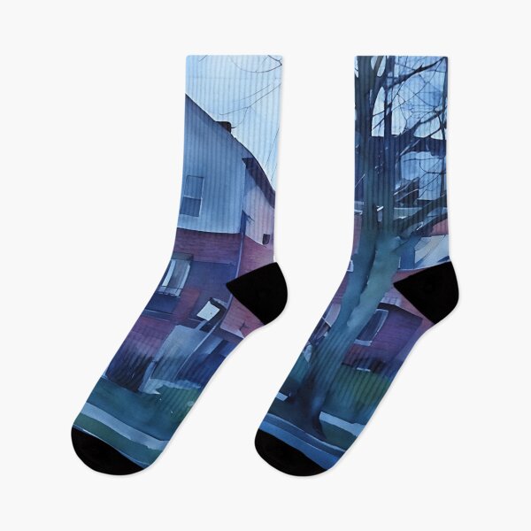 Item preview, Neighbourhood Shadows designed and sold by RCWatercolours.