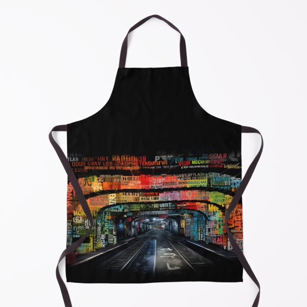 Item preview, Secrets of the Underground Unveiled- Vibrant Colorization and a Sophisticated Tapestry of Typography- Imaginary AI Generated designed and sold by OlfactoART Studio.