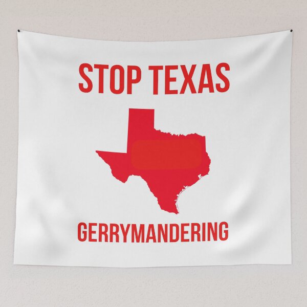 Item preview, Stop Texas gerrymandering  designed and sold by Rachel the Artist .