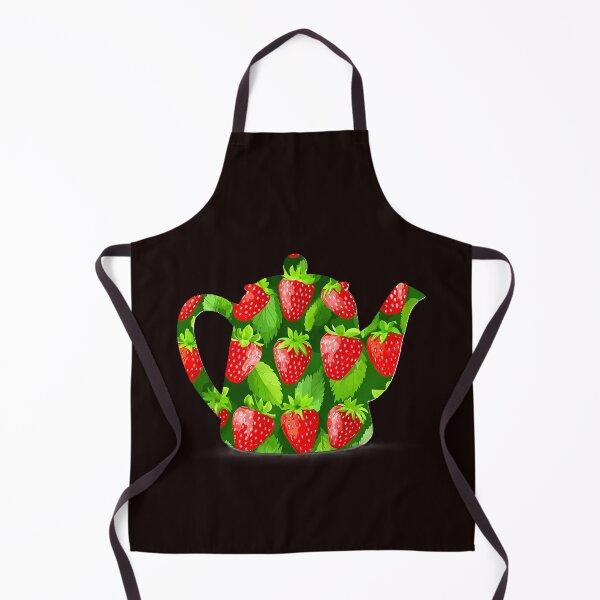 Item preview, Strawberry Tea Kettle - Afternoon strawberries tea pot designed and sold by scicilysimonee.