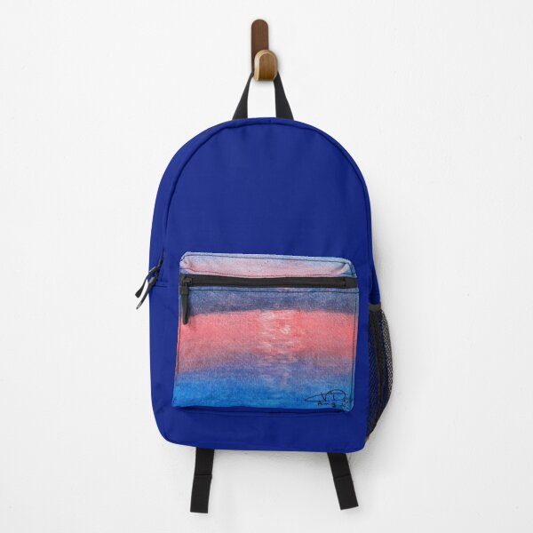 Item preview, Sunset Reflections – First Freehand Watercolor Landscape designed and sold by Vero De.