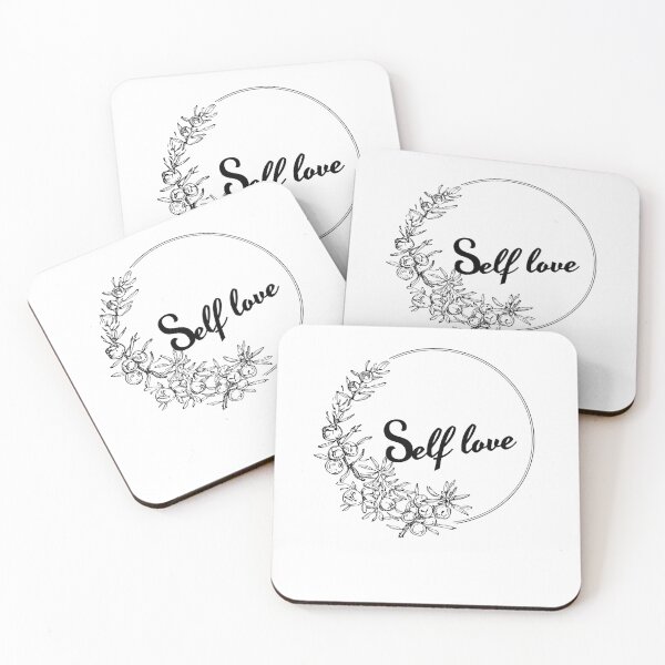 Item preview, Minimalist Self Love Floral Line Art Design designed and sold by CholarCrafts.
