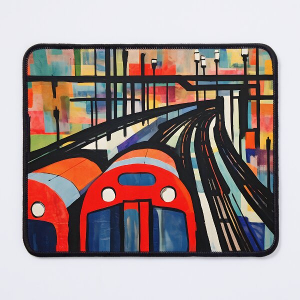 Item preview, Chromatic Reverie- Street Art Utopia and Cubist Whirlwinds, Dance with Memories and Hopes, Illuminating the Abstract Impressions of Urban Life designed and sold by OlfactoART Studio.