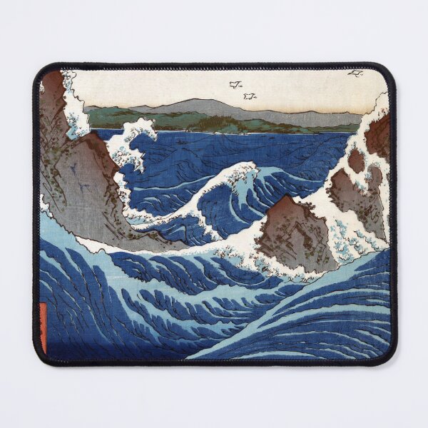 Item preview, Utagawa Hiroshige - View of the Naruto Whirlpools at Awa designed and sold by Jon-Baran.