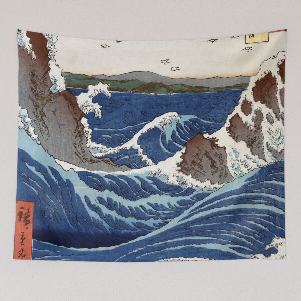 Item preview, Utagawa Hiroshige - View of the Naruto Whirlpools at Awa designed and sold by Jon-Baran.