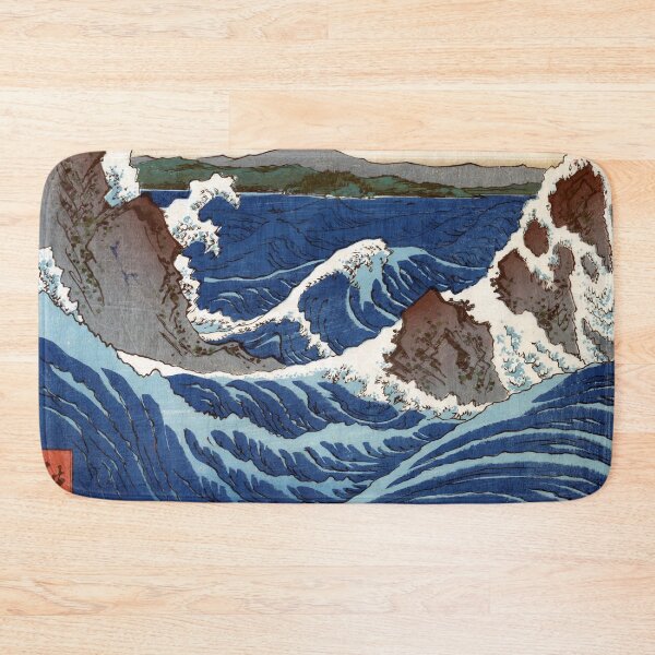 Artikelvorschau, Utagawa Hiroshige – Blick auf die Naruto-Whirlpools in Awa entworfen und verkauft von Jon-Baran.