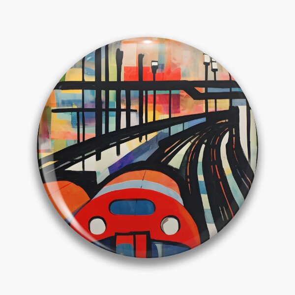 Item preview, Chromatic Reverie- Street Art Utopia and Cubist Whirlwinds, Dance with Memories and Hopes, Illuminating the Abstract Impressions of Urban Life designed and sold by OlfactoART Studio.