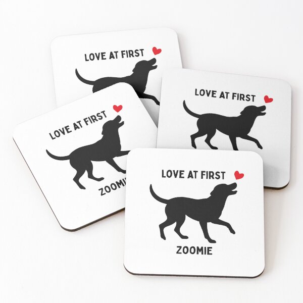 Item preview, Love at First Zoomie designed and sold by Dog Lover Designs.