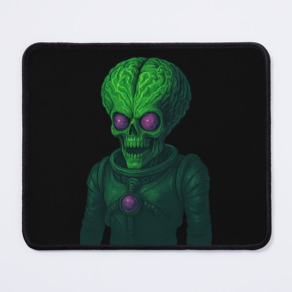 Item preview, Spooky Alien Creature Halloween Art designed and sold by ldjcustomdesign.
