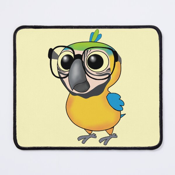 Item preview, Nerdy Birdy: Blue and Gold Macaw designed and sold by VivianRosalee.