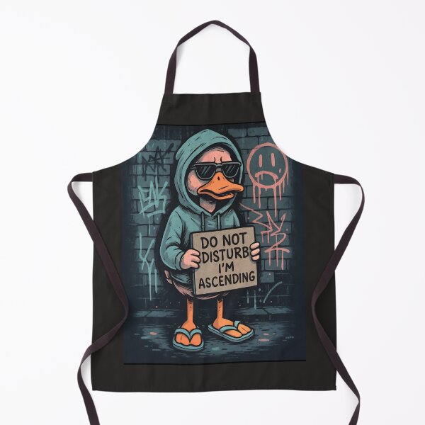 Item preview, Sad Duck Streetwear | Graffiti Hoodie Duck Art | Do Not Disturb I’m Ascending designed and sold by ReyDeLaCalle.