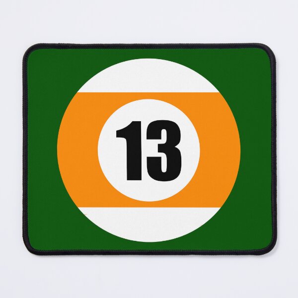 Item preview, Number Thirteen 13 Ball Design Logo Pool Billiards  designed and sold by Lartheviking.