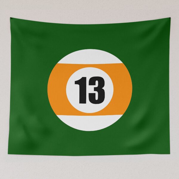 Item preview, Number Thirteen 13 Ball Design Logo Pool Billiards  designed and sold by Lartheviking.