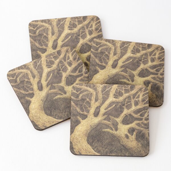 Item preview, Mysterious Trees Dark Forest Art designed and sold by alczar.
