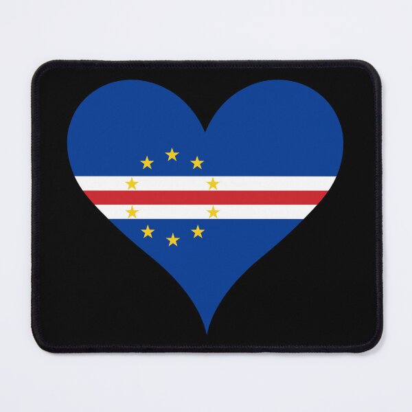 Item preview, Cape Verde Heart Flag designed and sold by NTGUILTY.