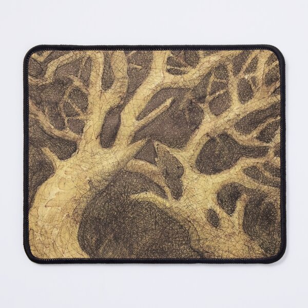 Item preview, Mysterious Trees Dark Forest Art designed and sold by alczar.