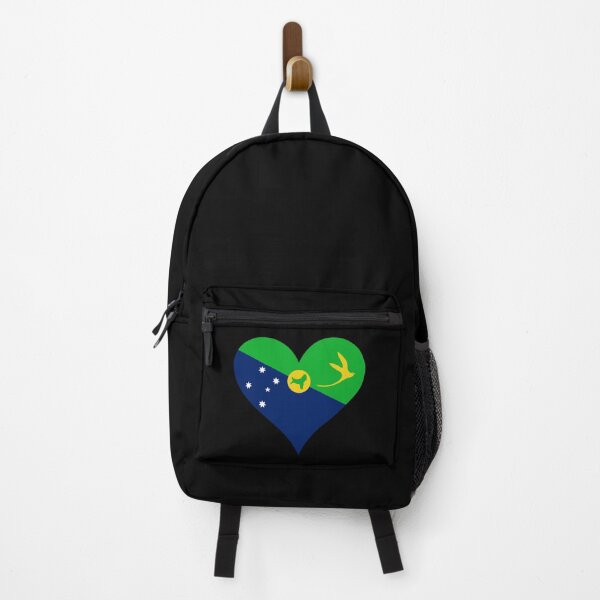 Item preview, Christmas Island Heart Flag - Golden Bosun Bird designed and sold by NTGUILTY.