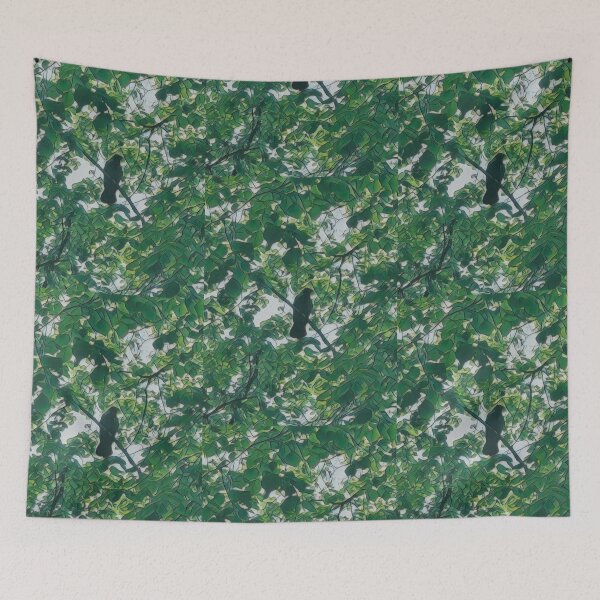 Item preview, Crow in a green tree designed and sold by MiKaBerlin.