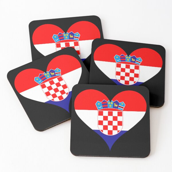 Item preview, Croatia Heart Flag - Lijepa Naša designed and sold by NTGUILTY.