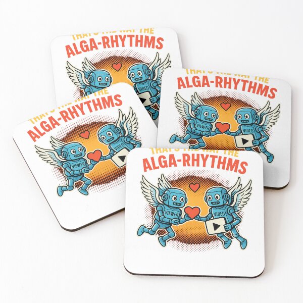 Item preview, Copy of Alga-Rhythms of Love – Robot Cupid Comic Tee designed and sold by Taberland.