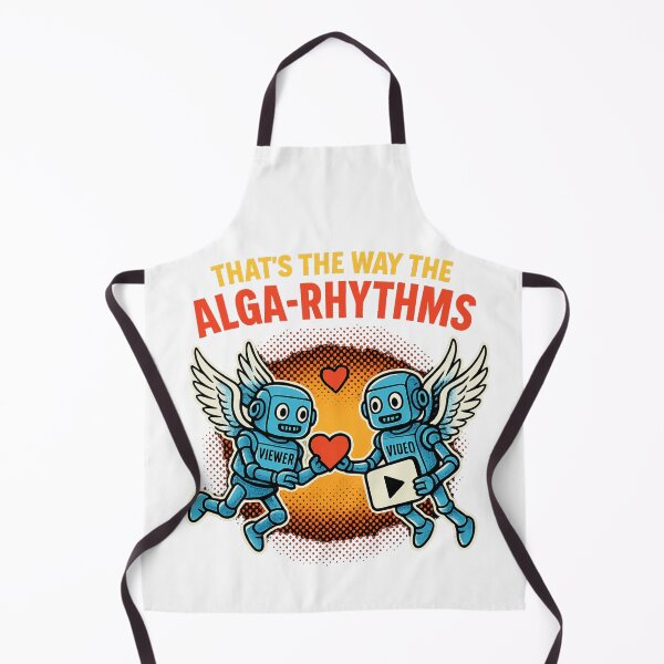 Item preview, Copy of Alga-Rhythms of Love – Robot Cupid Comic Tee designed and sold by Taberland.