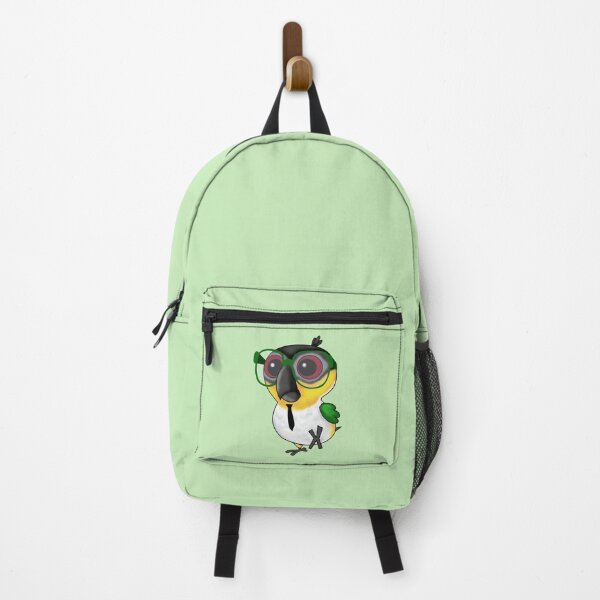 Item preview, Nerdy Birdy: Black Headed Caique designed and sold by VivianRosalee.